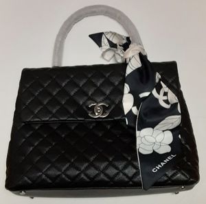 Chanel purse and scarf combo